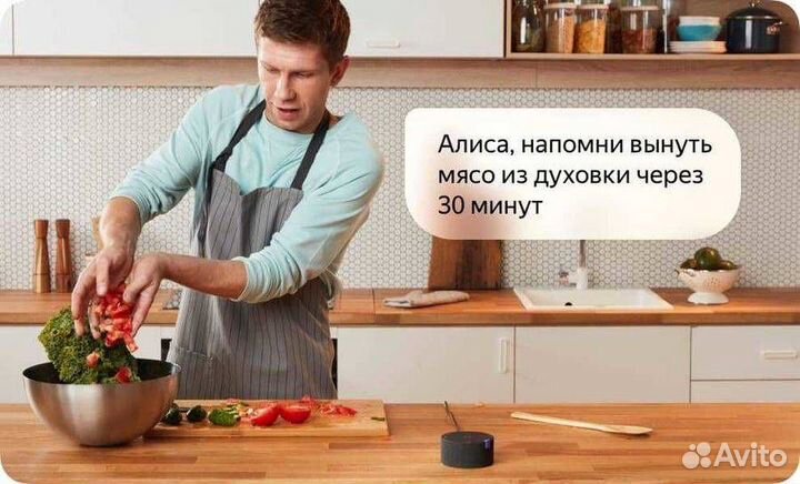 Умная колонка Яндекс.Станция Мини черная новая