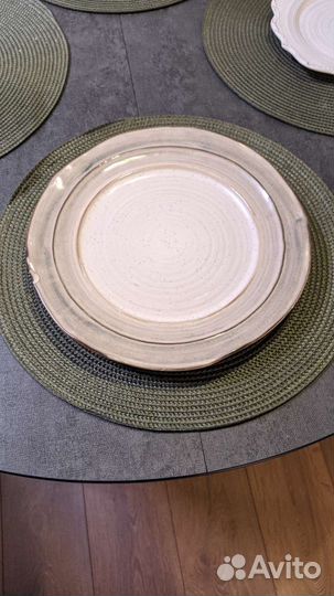 Тарелки керамика плоские оригинальные