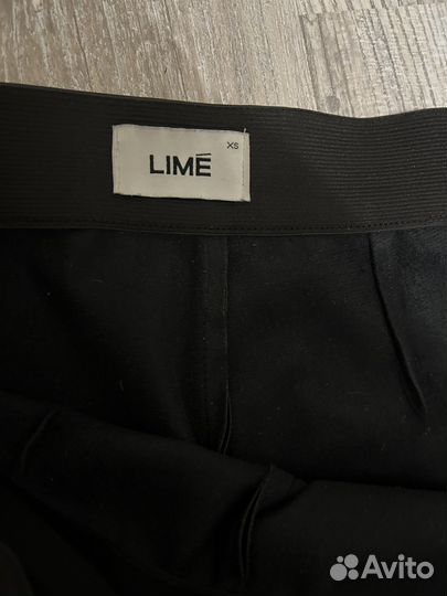 Кожаные леггинсы lime