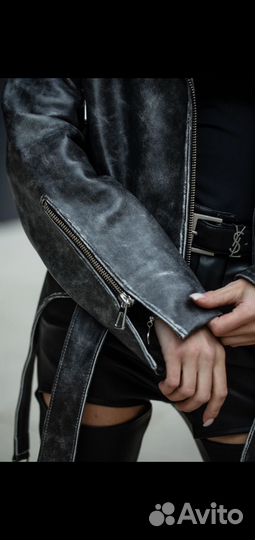 Кожаная куртка косуха