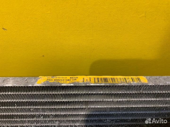 Радиатор кондиционера Peugeot 308 2007-2011