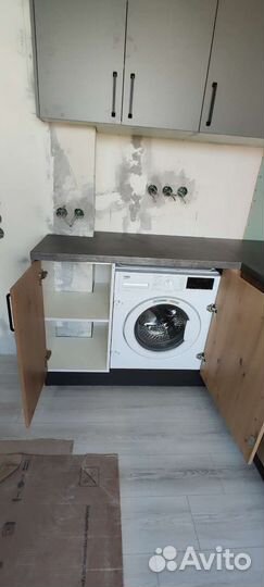 Установка стиральных и посудомоечных машин