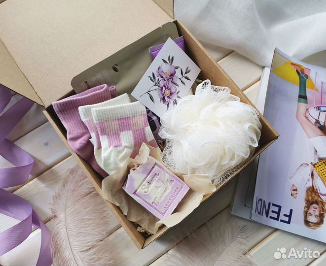 Милый подарок на день рождения, бокс подруге