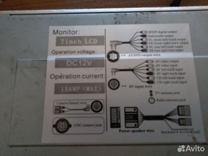 Автомагнитола 2din