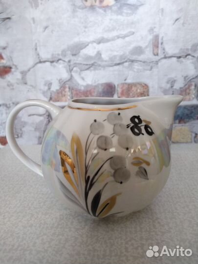 Сливочник и кружечка Дулево