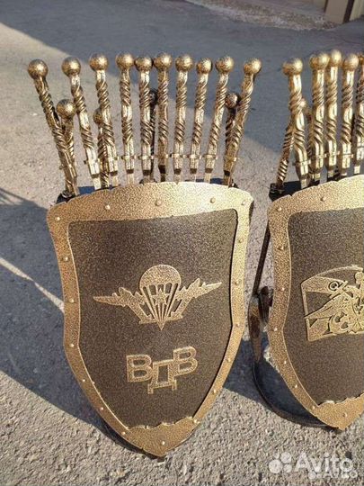 Вдв, вмф подставка для шампуров