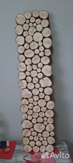 Панно из можжевельника