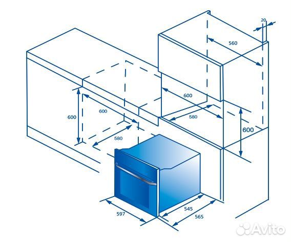 Духовой шкаф haier HOQ-K2ANN3BX