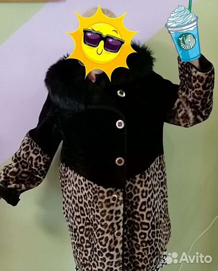 Полушубок женский из мутона