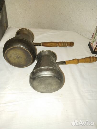 Турка медная для варки кофе СССР