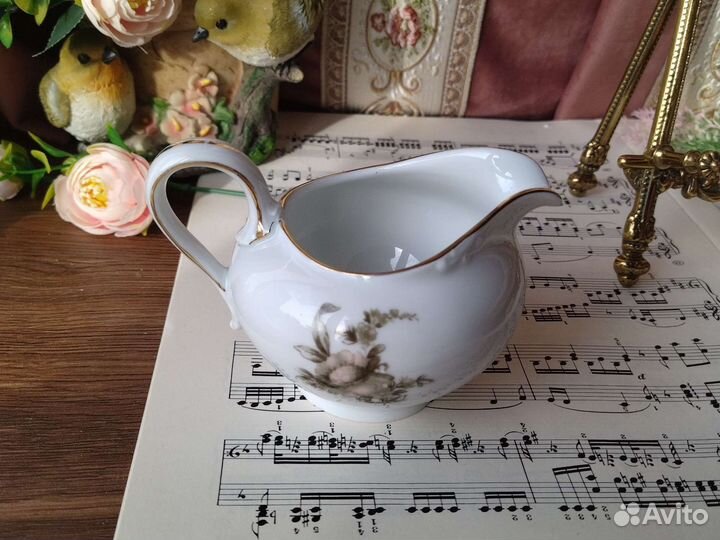 Фарфоровый соусник, молочник Розенталь Balmoral