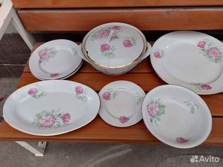 Винтажный Сервиз столовый (остатки)