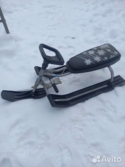 Детский снегокат бу
