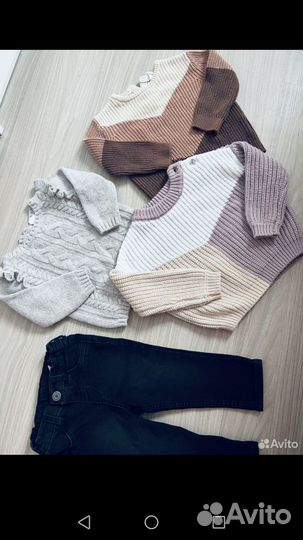 Детская одежда Zara и H&M 80-86