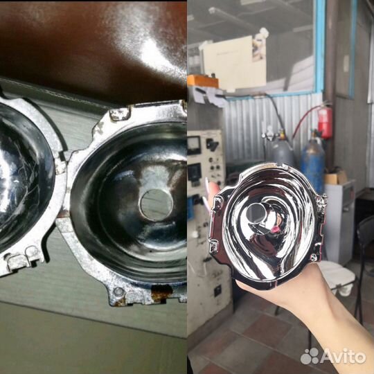 Хромирование, (вакуумно-магнетронная металлизация)