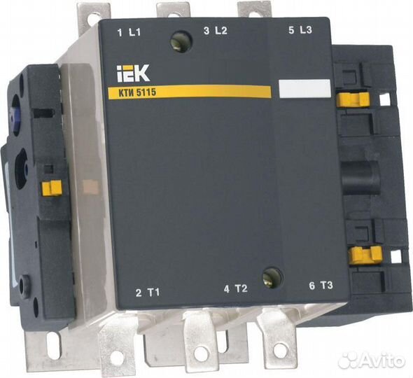 Контактор кти-5185 185А 230В/ас3 IEK KKT50-185-230-10