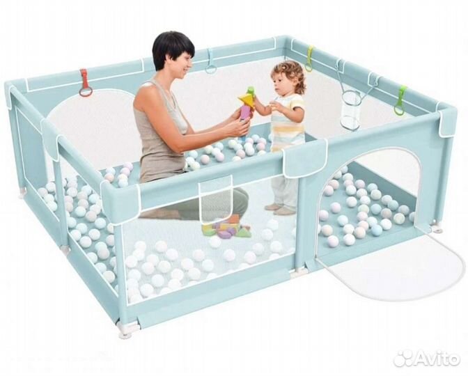 Большой детский манеж