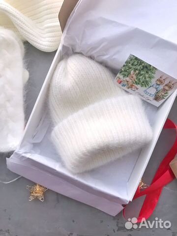 Шапка вязаная женская