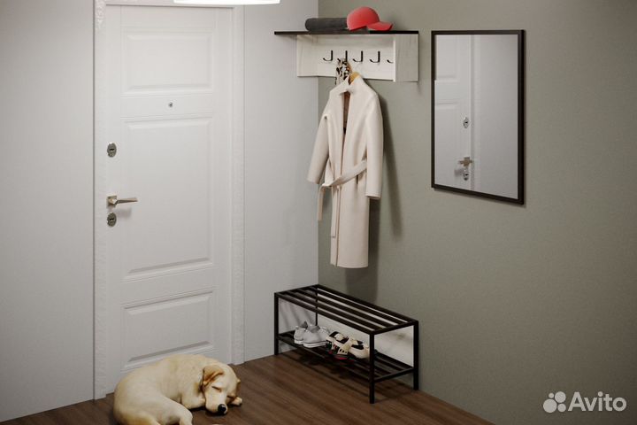 Тумба под вешалку Ригель 2 (900)