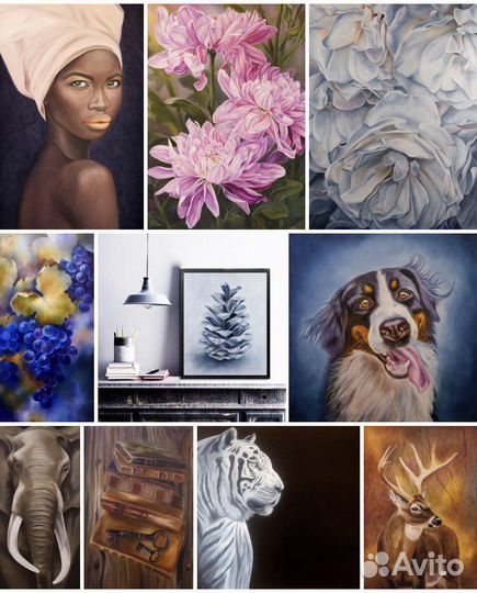 Картины маслом