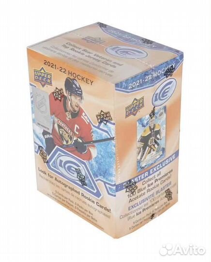 2021/22 Upper Deck Ice Hockey 6-Pack Blaster Box