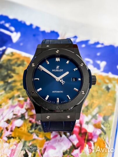 Часы наручные Hublot Classic Fusion Ceramic Blue