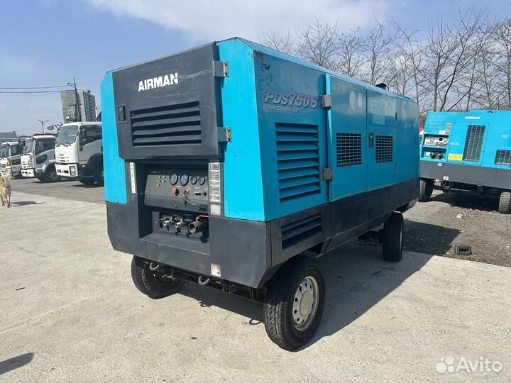 Компрессор Airman PDS750 21,2 куб.м. бп по РФ