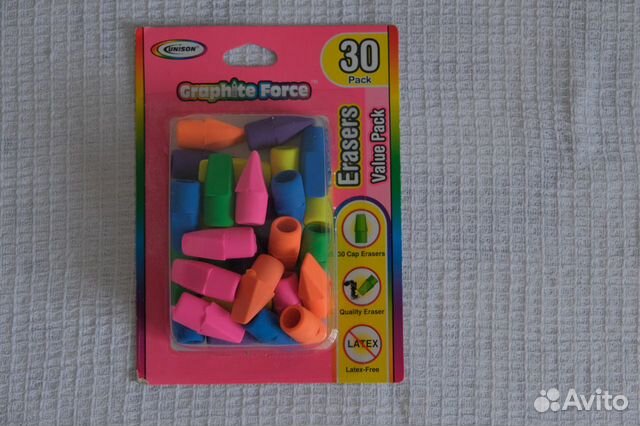 Набор ластиков под карандаши