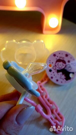 Силиконовая пустышка 0-6 мес, Uviton, новая