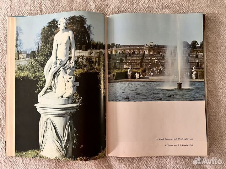 Книга Sanssouci (дворец Сан Суси)