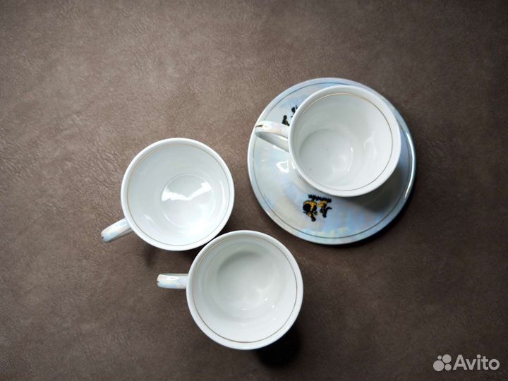 Сервиз кофейный Zajecar Югославия 4 предмета