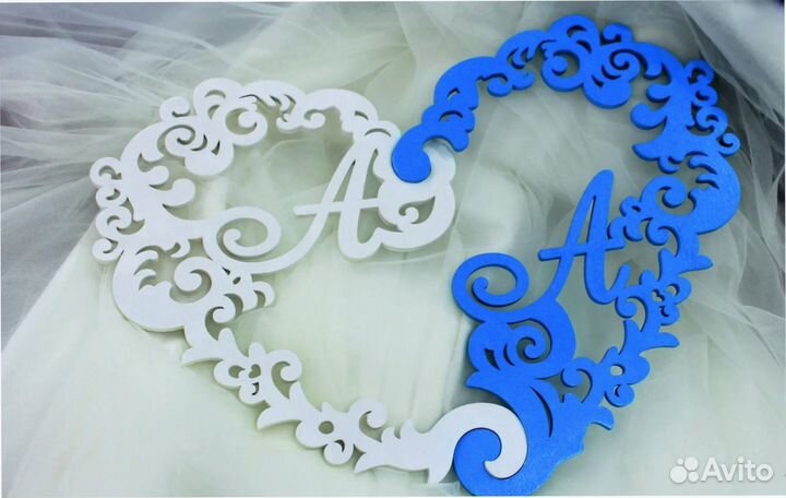 Монограмма свадебная