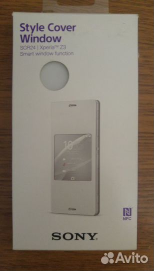 Оригинальный чехол-книжка Sony SCR24 для Xperia Z3