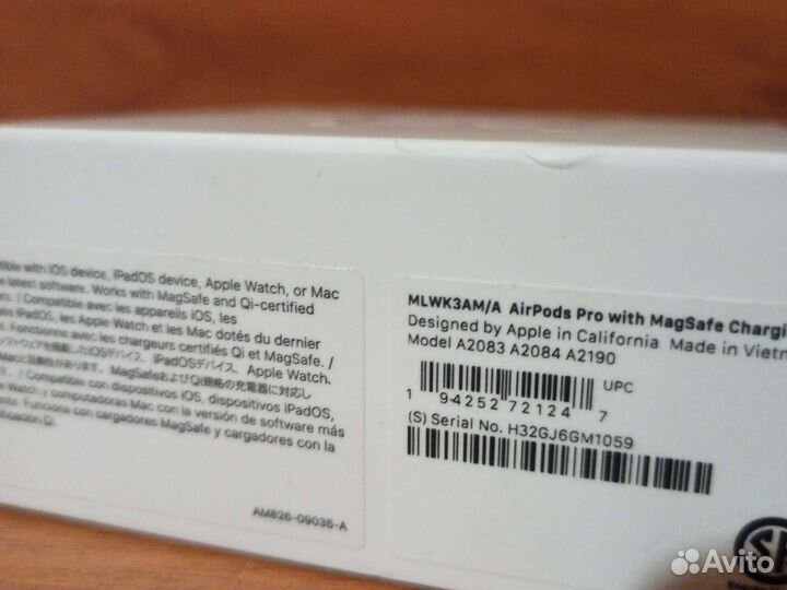 Наушники apple airpods pro