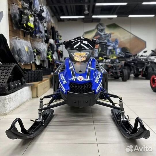 Снегоход Motax Snow cat 180 blue