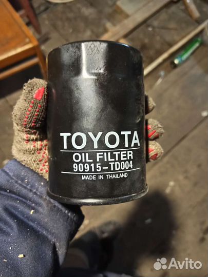 Фильтр масляный toyota