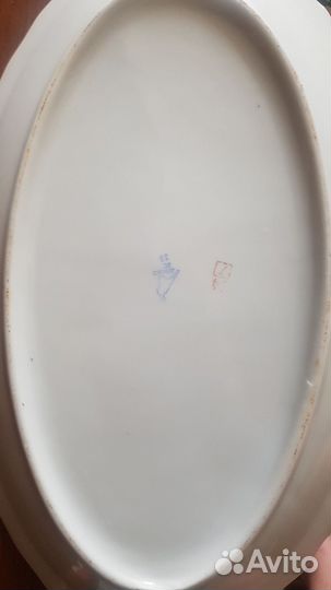 Блюдо фарфор Дуливо