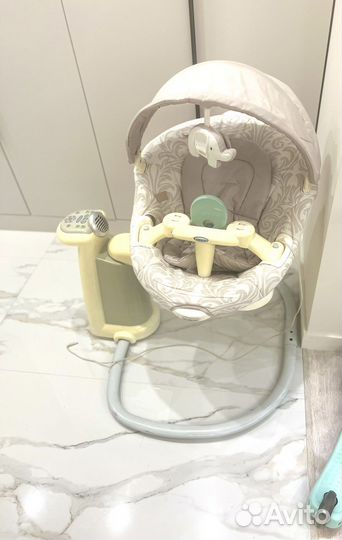 Детские электронные качели