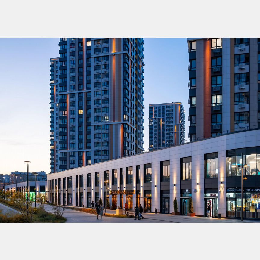 1-к. квартира, 38,7 м², 3/25 эт.