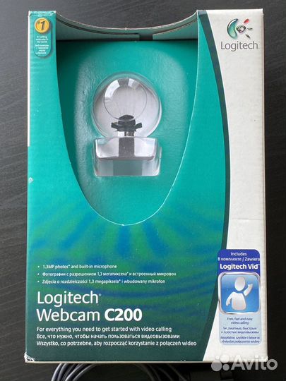 Веб-камера Logitech Webcam C200
