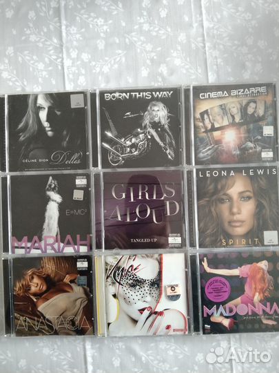 Только CD диски различных зарубежных исполнителей