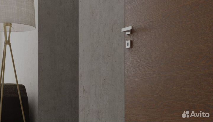 Межкомнатные двери скрытого монтажа эмаль