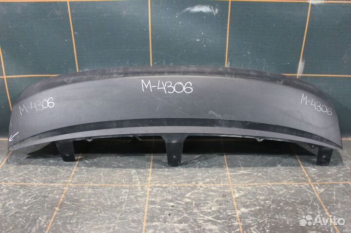 Спойлер бампера заднего - Ford Fiesta 6