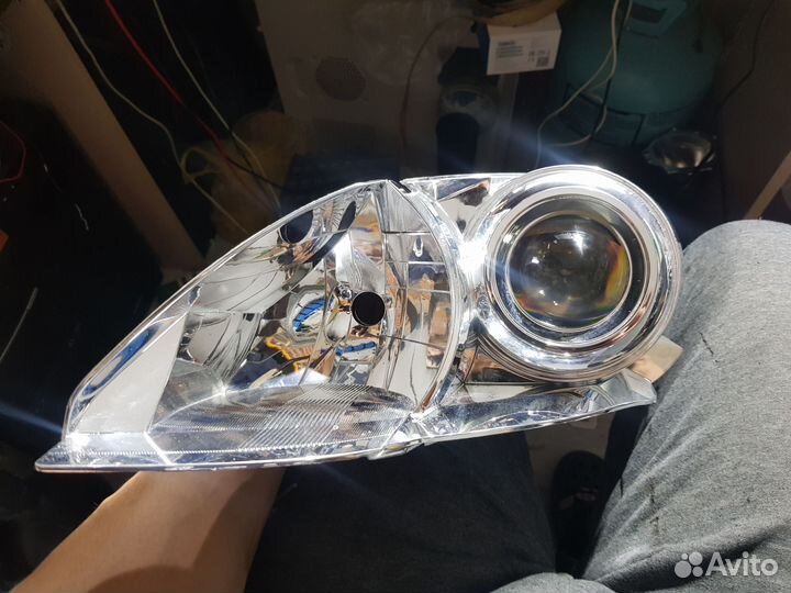 Установка bi LED линз фар