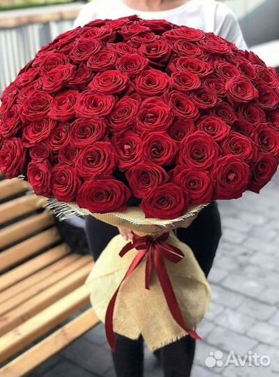 Высокие Розы Гиганты Доставка Круглосуточно