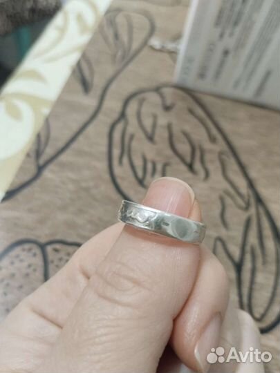 Серебряное кольцо женское