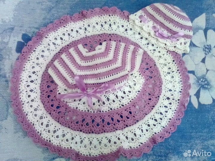 Вязаное платье детское