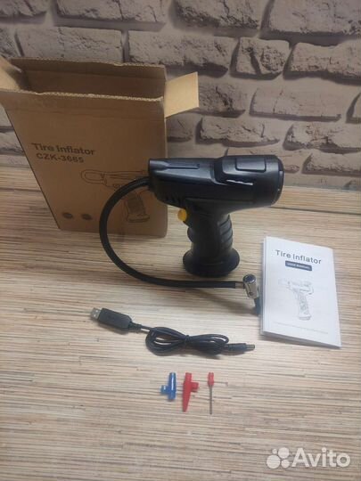 Насос автомобильный электрический беспроводной