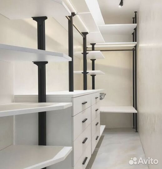 Гардеробная на заказ под любой бюджет