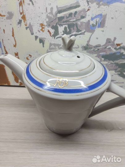 Чайник заварочный фарфоровый СССР